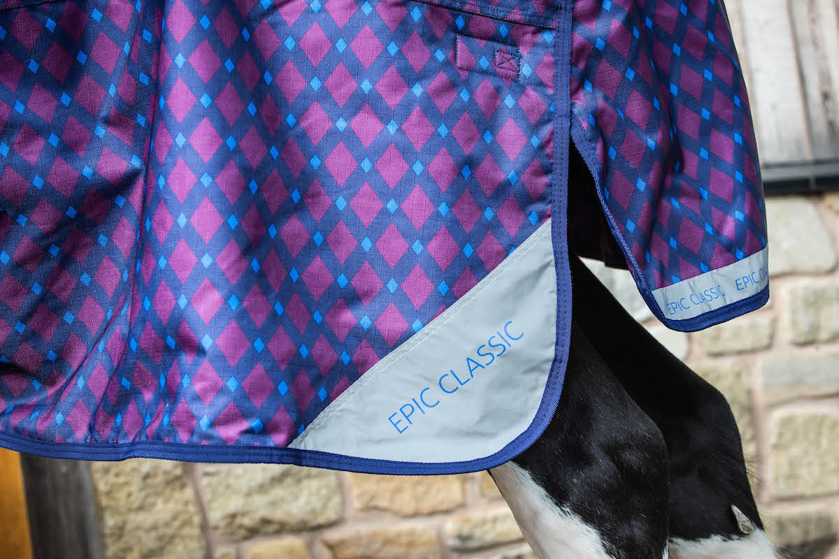 Arriving 3 January - Epic Classic 200g Combo Turnout Rug - Broad Fit