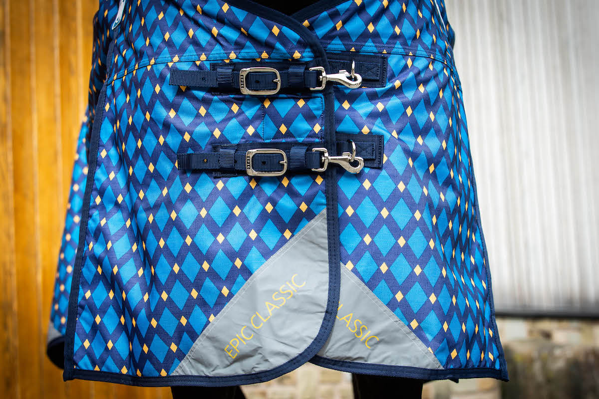 Arriving 3 January - Epic Classic 100g Turnout Rug - Broad Fit