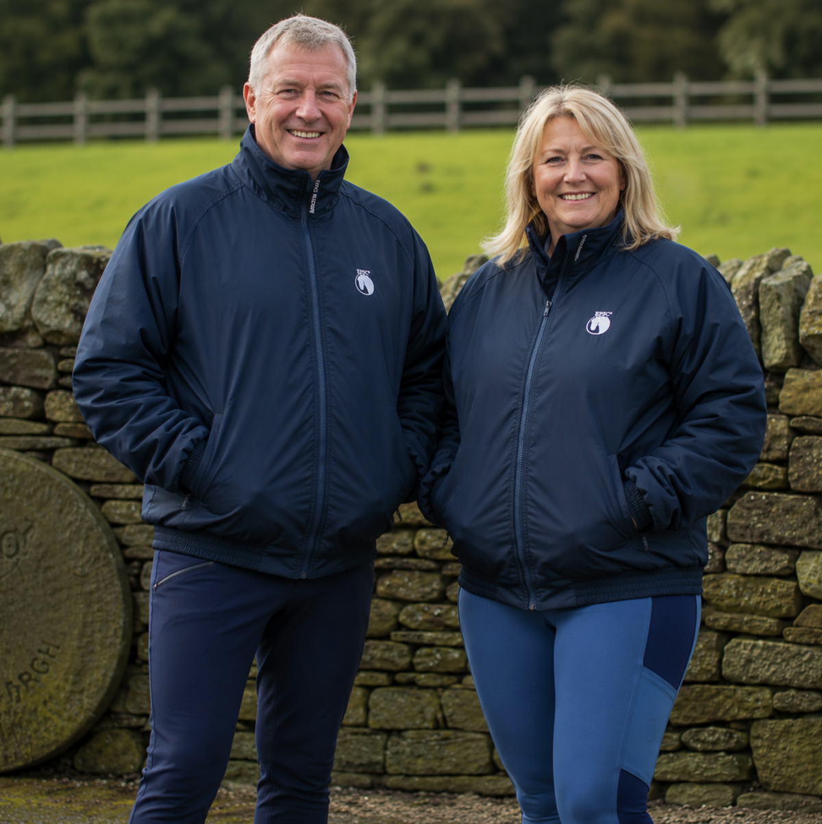 Epic Rider Team Jacket - Adults Unisex - Navy