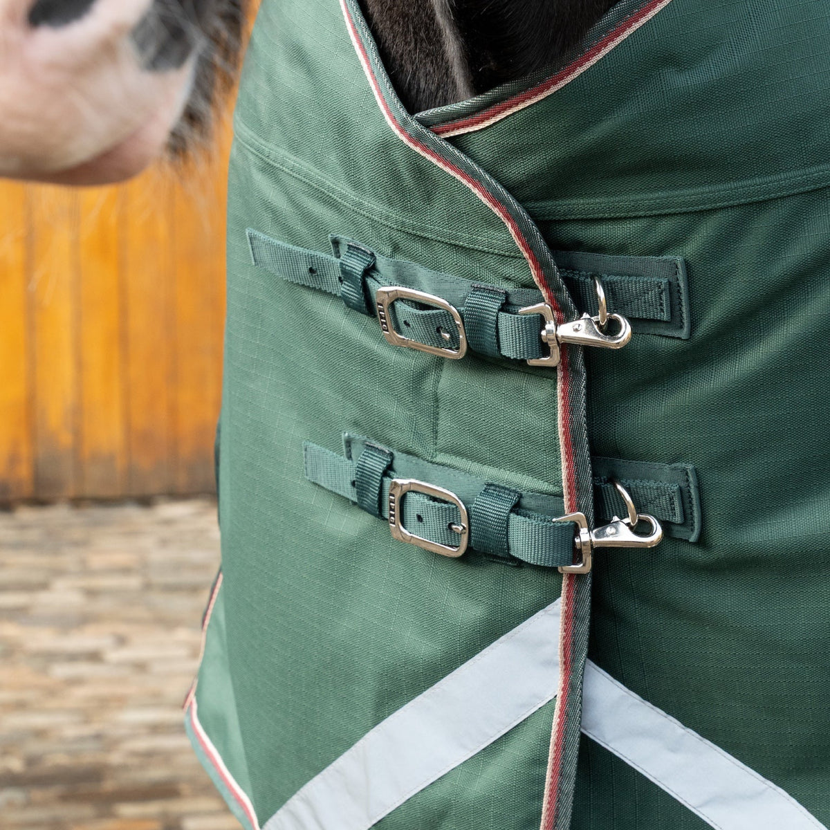 Epic Essential 100g Turnout Rug - Broad Fit - Forest