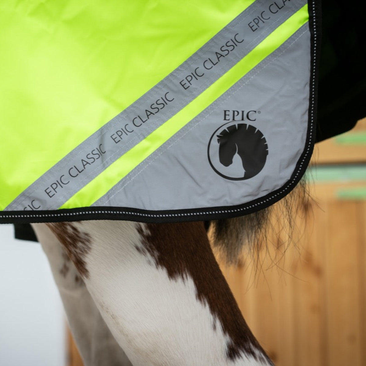 Epic Classic Exercise Sheet with Leg Straps - Fluorescent Yellow