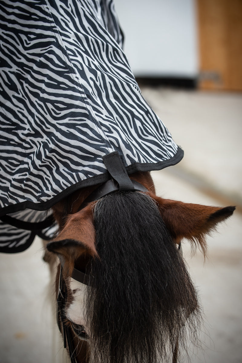 Epic Classic Zebra Ride-On Fly Rug - Broad Fit