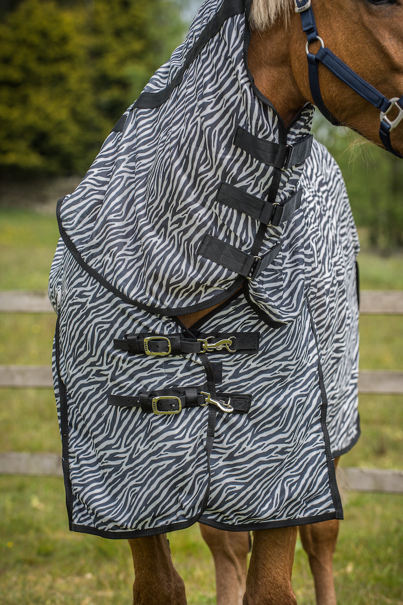 Epic Classic Zebra Fly Rug - Broad Fit