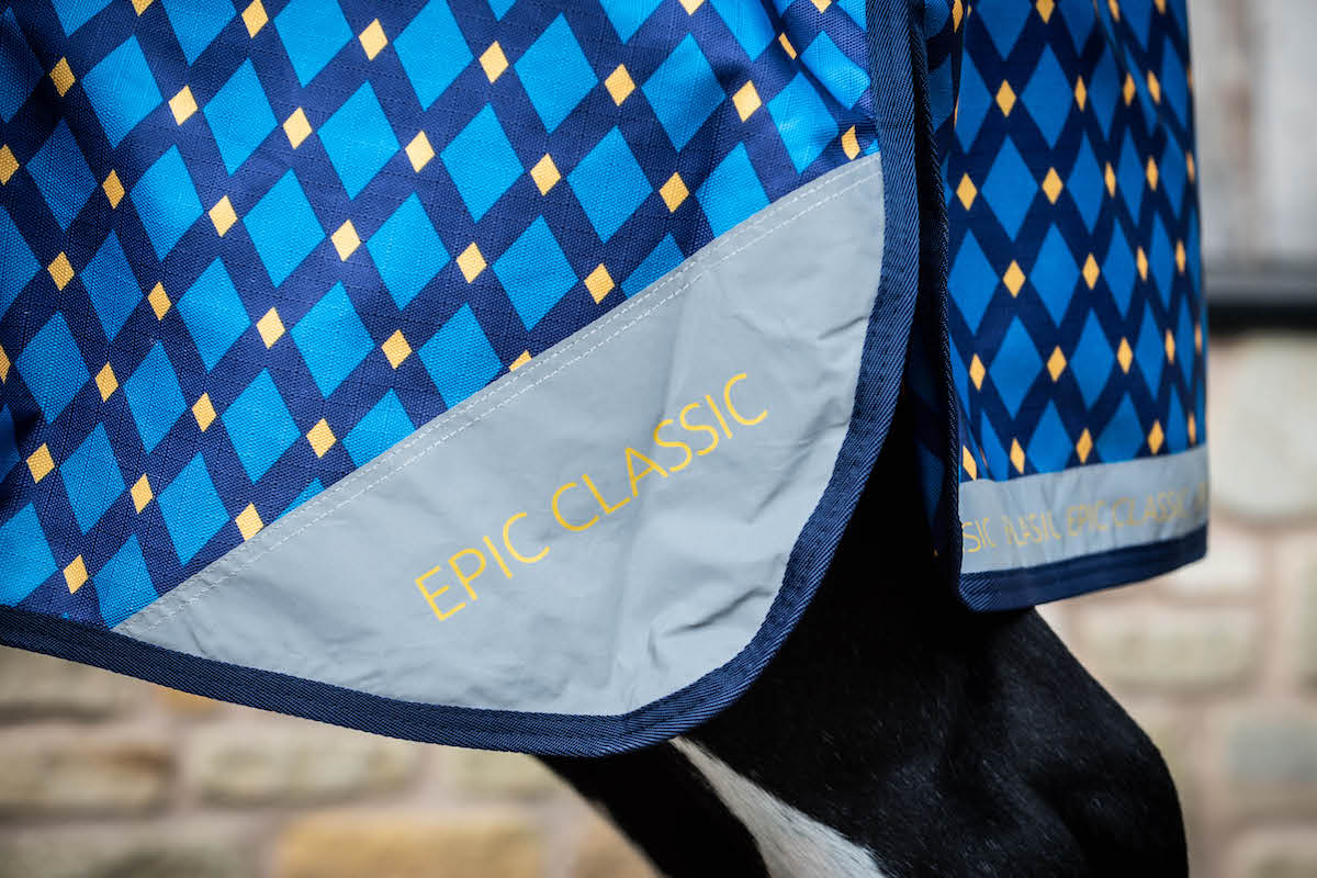Arriving 3 January - Epic Classic 100g Combo Turnout Rug - Broad Fit