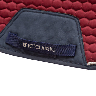 Epic Classic Hi-Wither GP Saddle Cloth - Burgundy