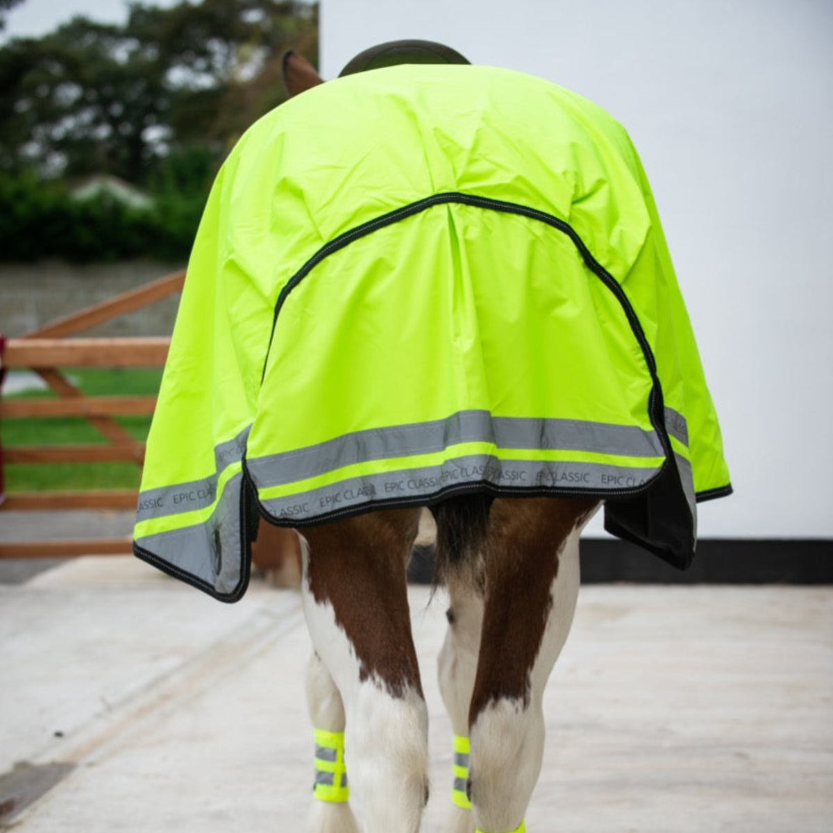 Epic Classic Fleece Lined Exercise Sheet - Fluorescent Yellow